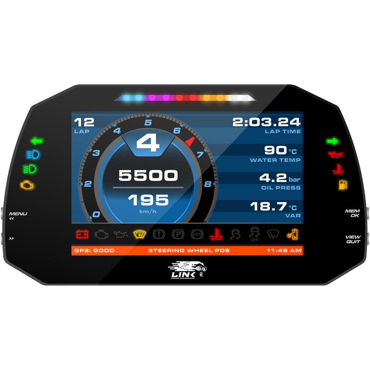 LINK MXG Strada 7' Dash - Street Edition - 100-0172