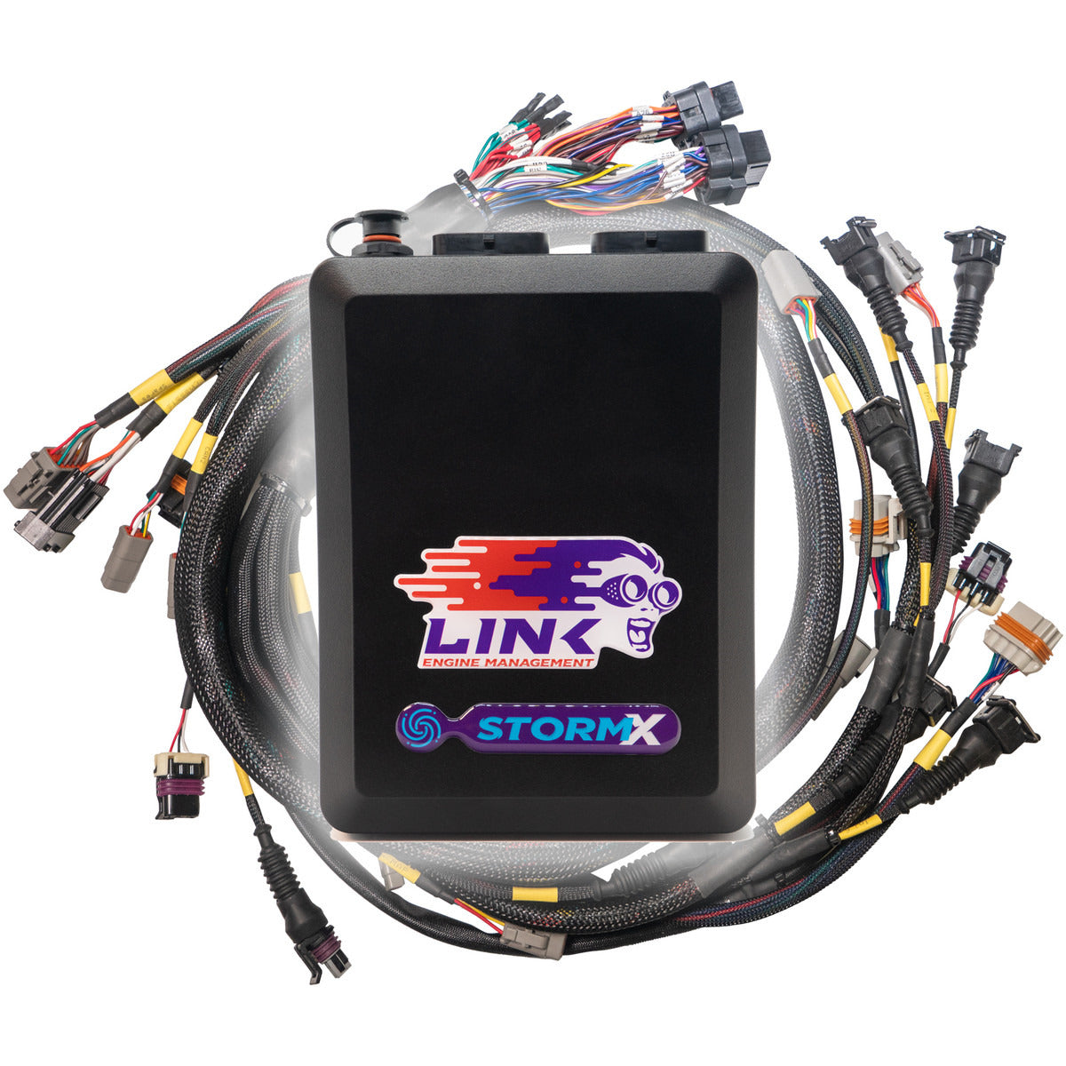 Link G4X StormX ECU + Terminated LS Engine Harness Drive-by-Cable Bundle - 108-9000B