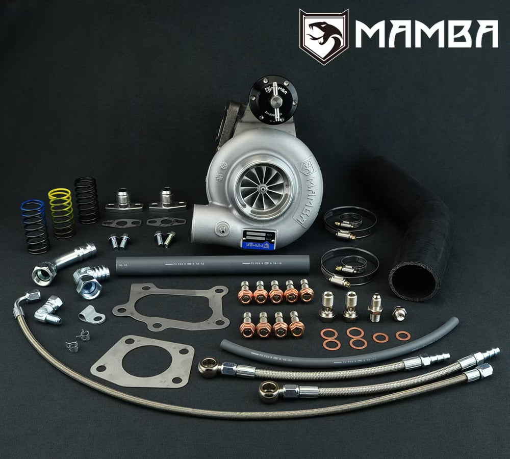 MAMBA GTX Turbo Mazda MAZDASPEED MS3 MS6 CX7 CX9 3" 5200 GTX3076R w/ .64 Bolt-On Hsg