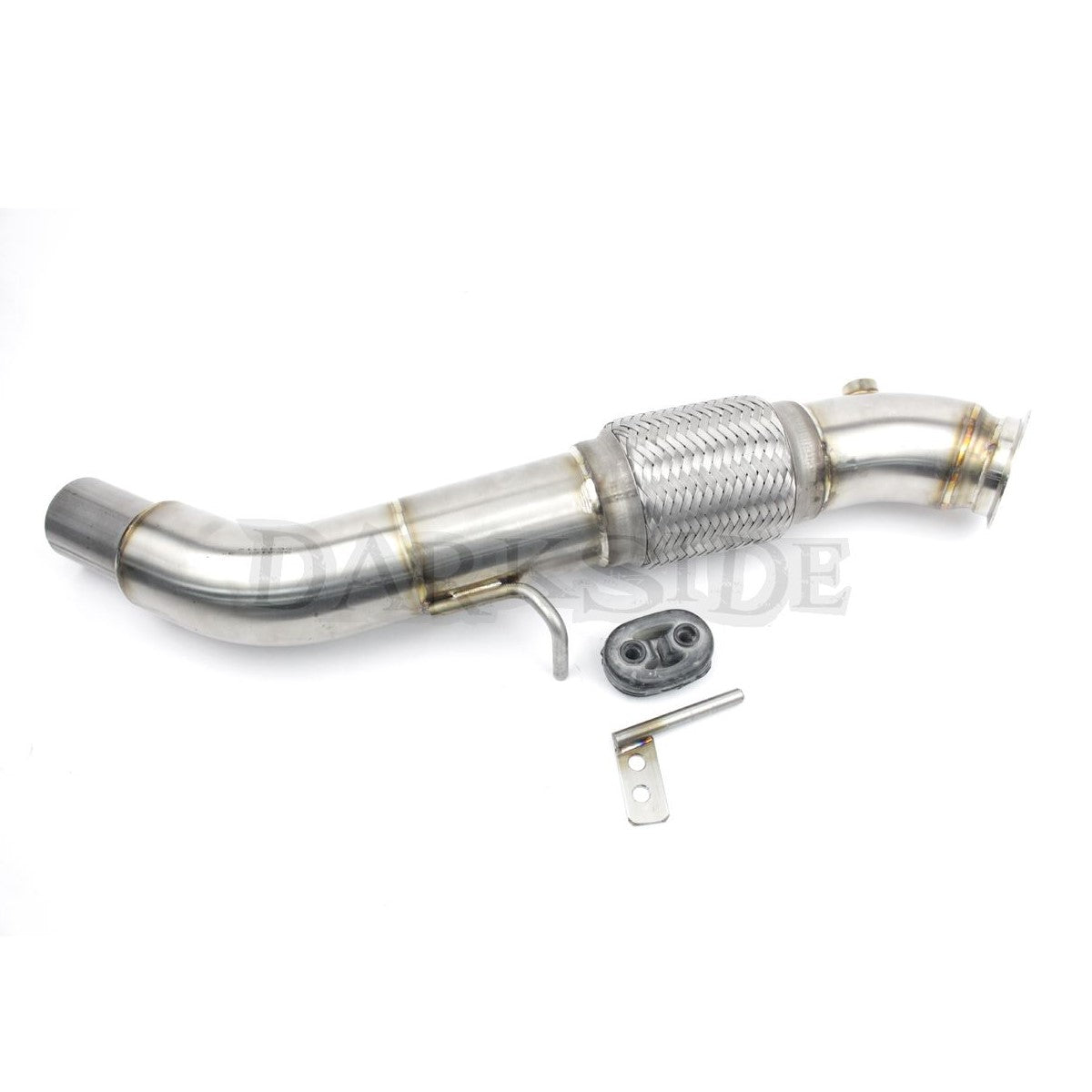 Darkside BMW 123D N47S Engine 3" Stainless DPF Delete Downpipe