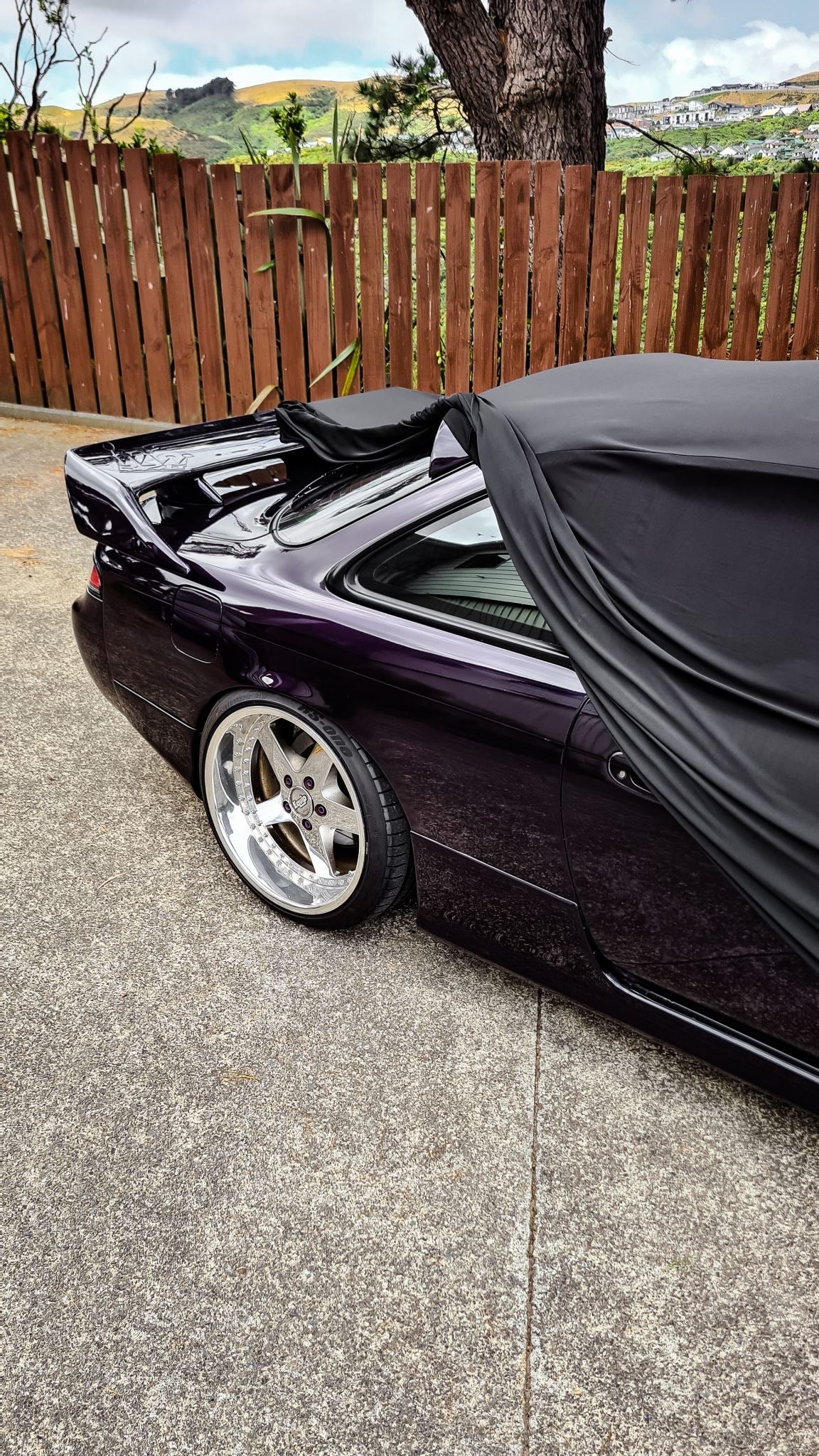 Nissan Silvia S14 / 200sx Custom-Fit Indoor Car Cover - Boosted Kiwi