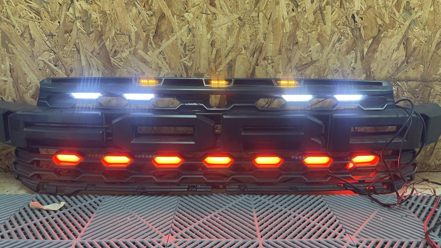2022+ Ford Ranger Raptor Amber/White Lower Grille LED