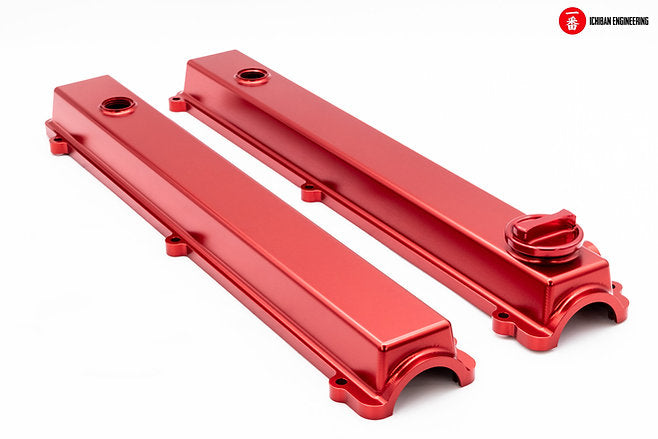 Toyota 7M GTE - Slim CNC Billet Valve Covers