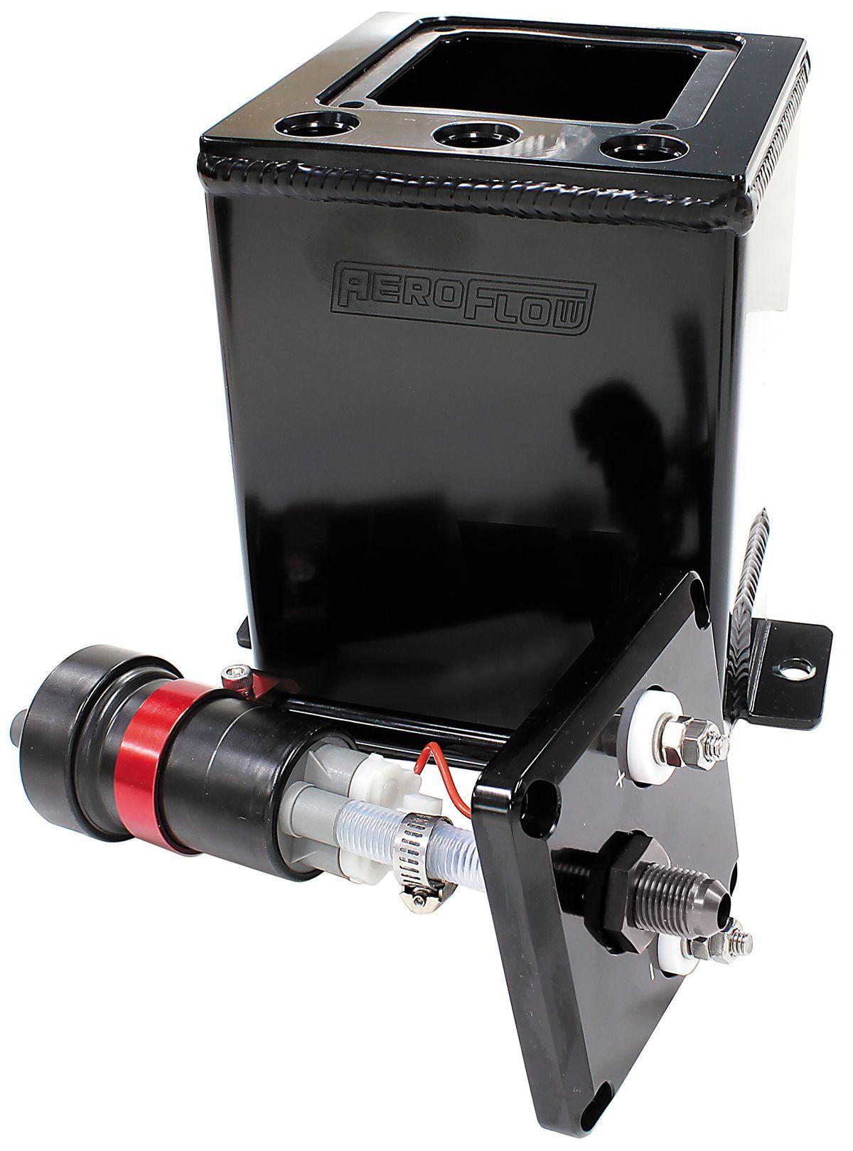 SINGLE PUMP SURGE TANK SUITS 40mm FUEL PUMPS Aeroflow - AF 77-4055