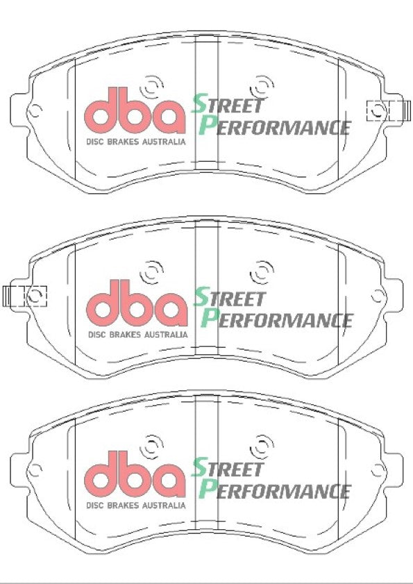 Nissan Patrol Y61/GU/TY61/Y60/GQ 89-16 DBA SP PERFORMANCE Rear Brake Pad