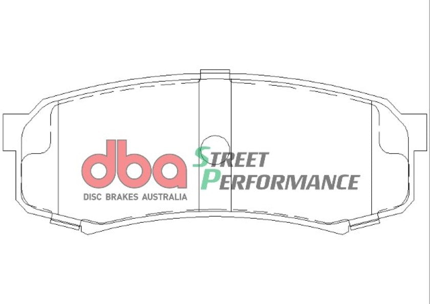 Mitsubishi Pajero NS/NT/NW/NX 07-16 DBA SP PERFORMANCE Rear Brake Pad