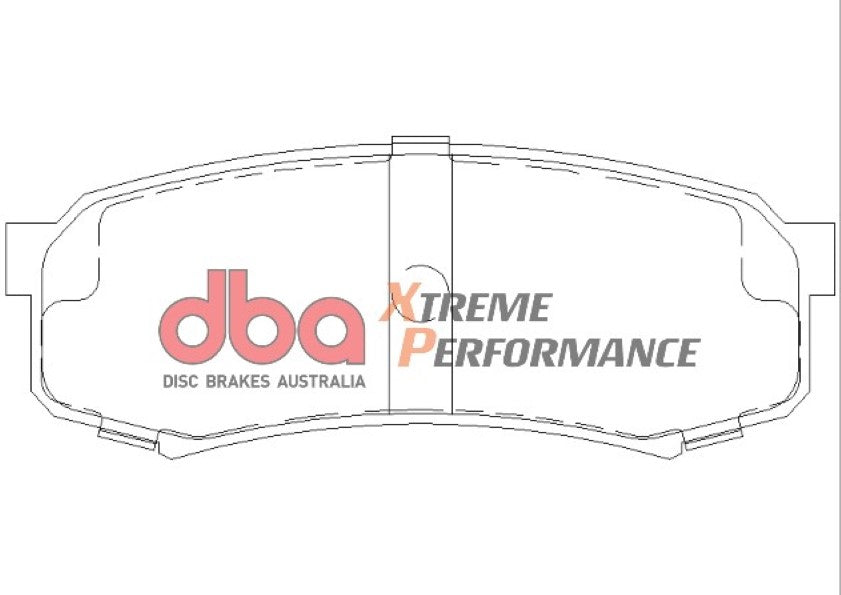 Brake Pad to suit Toyota Land Cruiser 90-07 DBA XP PERFORMANCE Rear