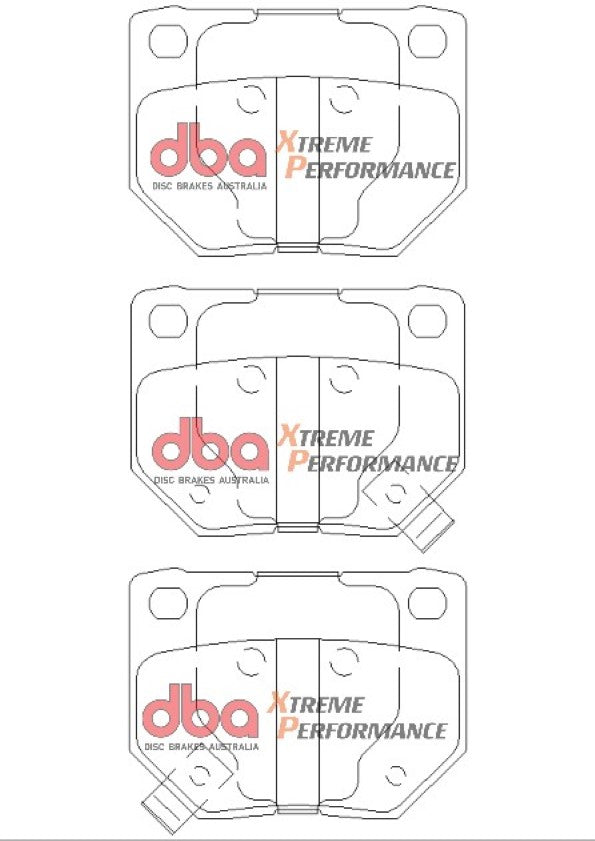 Nissan 300 ZX Z32 90-97 DBA XP PERFORMANCE Rear Brake Pad