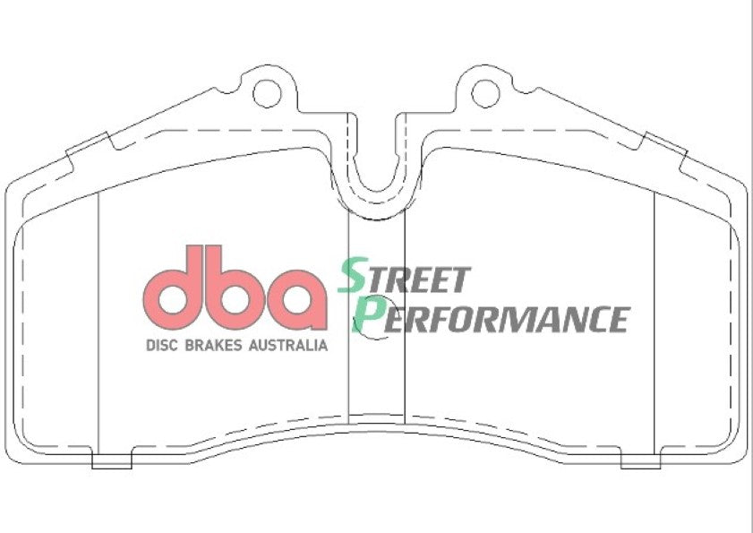 Holden HSV Harrop 4 piston VT-VX SP PERFORMANCE Front DBA Brake Pad