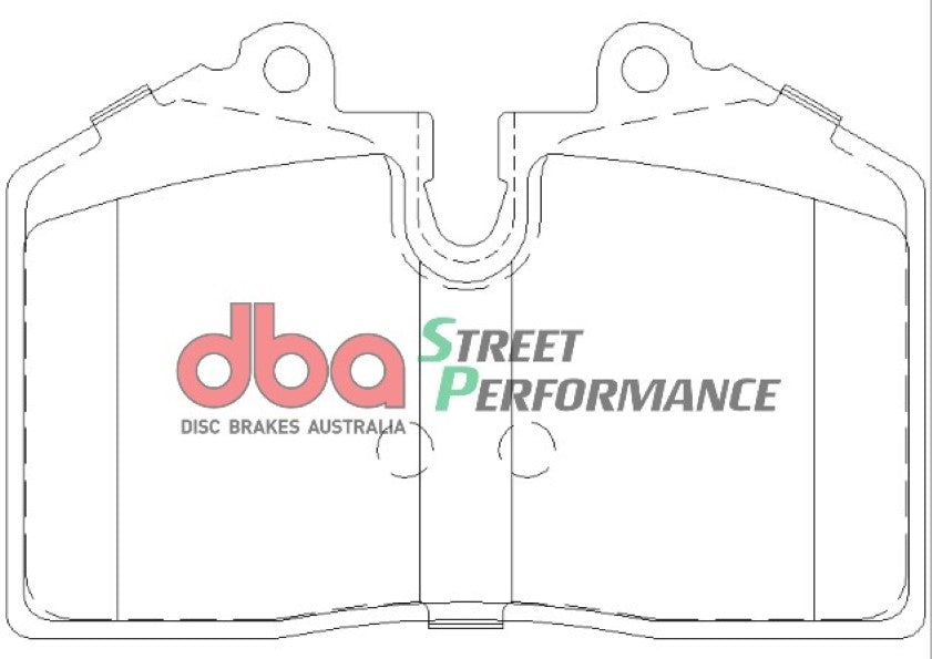 HSV VY Harrop Kit SP PERFORMANCE Rear DBA Brake Pad