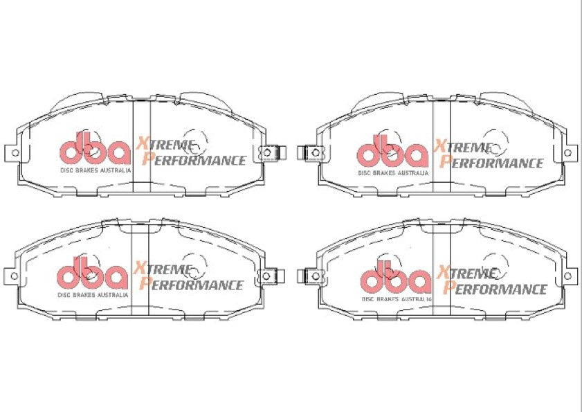 Nissan Patrol Y61/GU/TY61/Y60/GQ 89-16 DBA XP PERFORMANCE Front Brake Pad