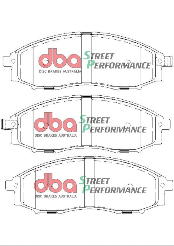 Nissan Navara D22 97-15 DBA SP PERFORMANCE Front Brake Pad