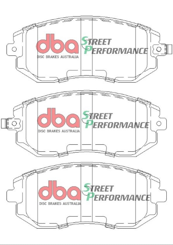 Subaru BH BH9 BP BP9 BR BRD BRF BHE BPE BR9 00-15 DBA SP PERFORMANCE F Brake Pad