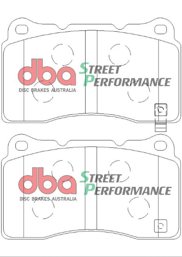 HSV Maloo VE 08-13 DBA SP PERFORMANCE Front Brake Pad