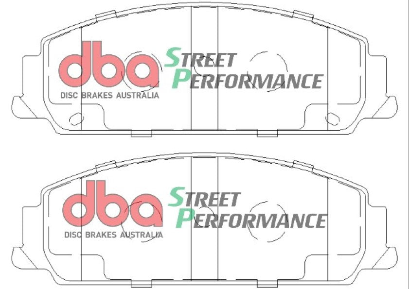Holden Statesman WM 07-10 DBA SP PERFORMANCE Front Brake Pad