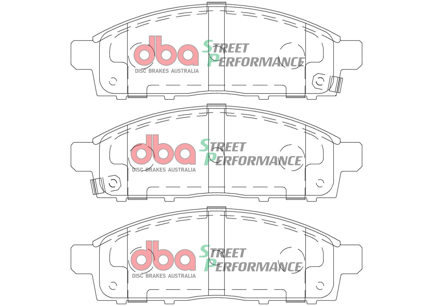 Mitsubishi Triton ML/MN 06-15 DBA SP PERFORMANCE Front Brake Pad