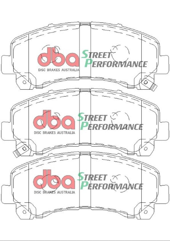Holden & Isuzu 08-14 SP PERFORMANCE Front DBA Brake Pad