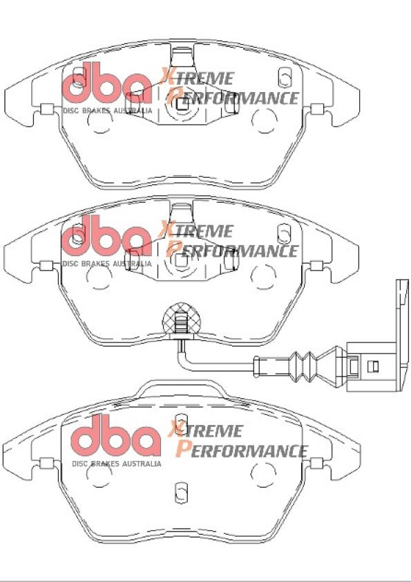 Skoda Superb 3T5/3T4 08-15 DBA XP PERFORMANCE Front Brake Pad