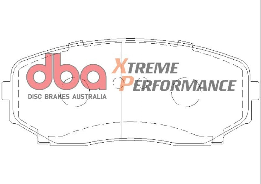 Mazda CX-9 TB 07-16 DBA XP PERFORMANCE Front Brake Pad