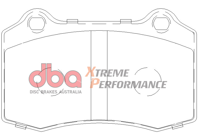 FPV XP PERFORMANCE Rear DBA Brake Pad