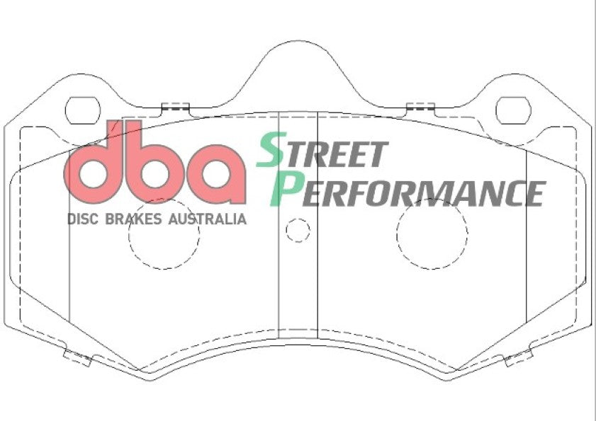 HSV SP PERFORMANCE Rear DBA Brake Pad