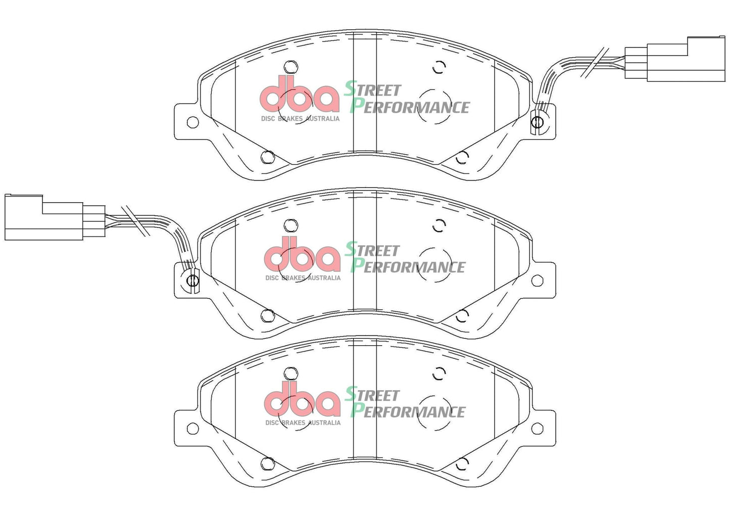 Ford Transit VM 06-08 SP PERFORMANCE Front DBA Brake Pad