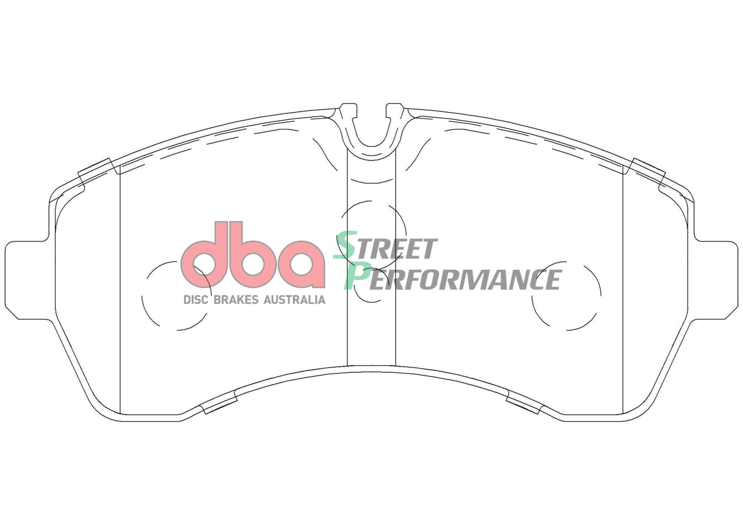 Mercedes Sprinter, VW Crafter 06-11 SP PERFORMANCE Front DBA Brake Pad