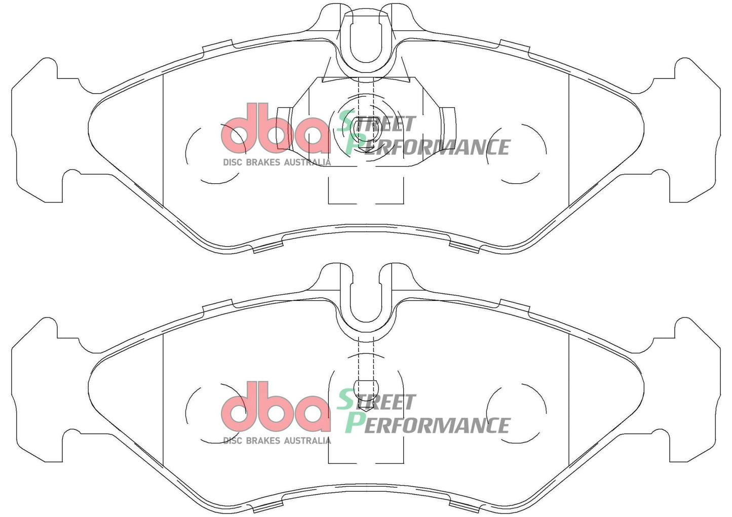 Mercedes SPRINTER 95-06 SP PERFORMANCE Rear DBA Brake Pad