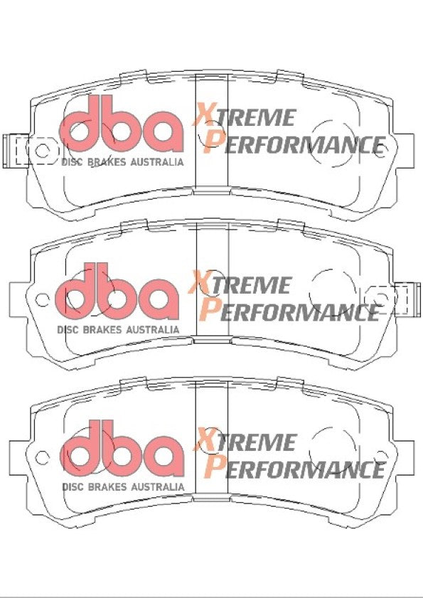 Nissan Patrol 4.8 GUII / 01-12 XP PERFORMANCE Rear DBA Brake Pad