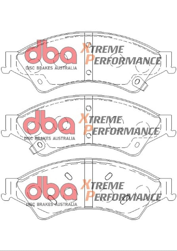 Ford Ranger, Mazda BT50 XP PERFORMANCE Front DBA Brake Pad