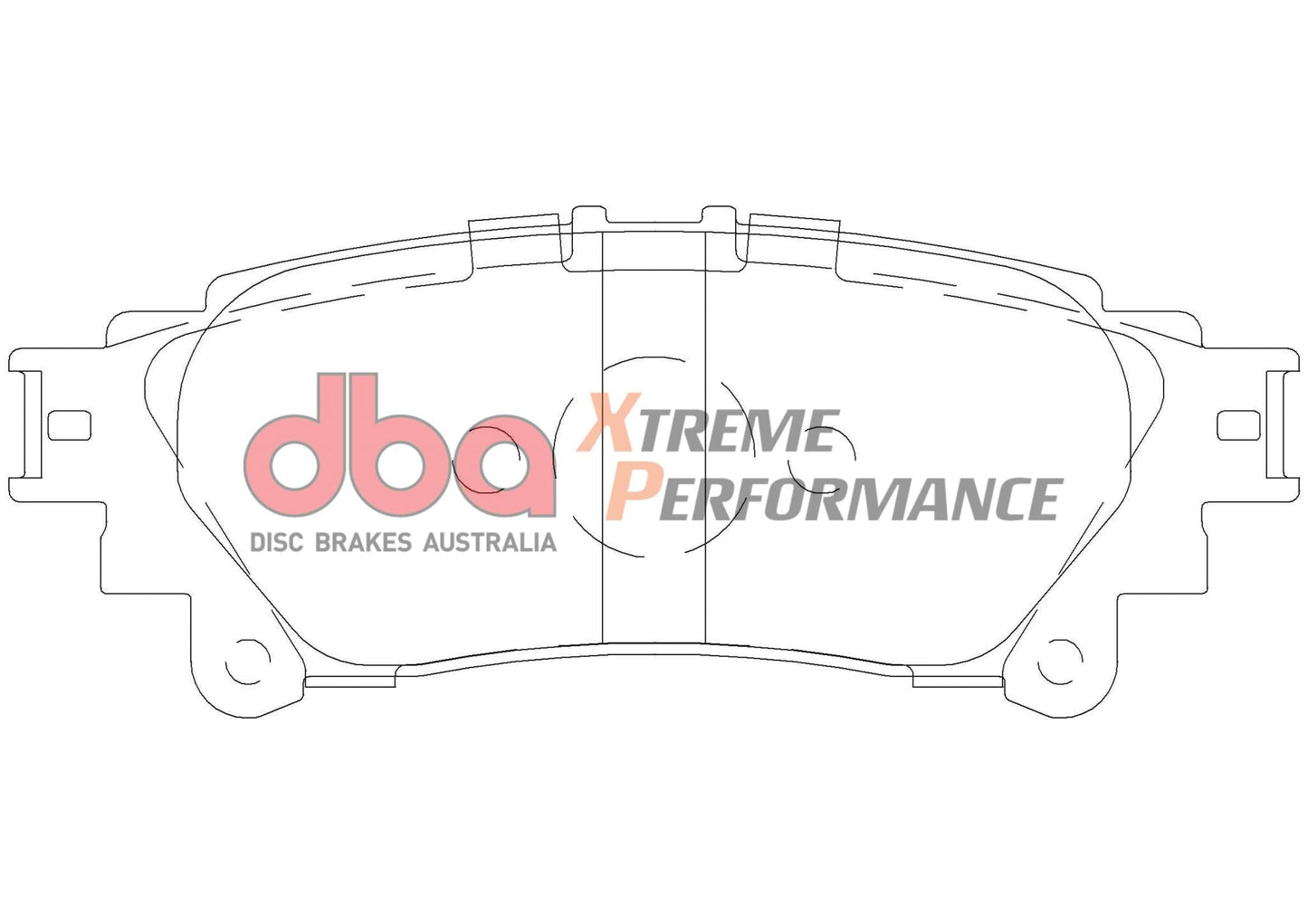 Brake Pad to suit Toyota Kluger GSU55R , Lexus RX 14-17 XP PERFORMANCE Rear DBA