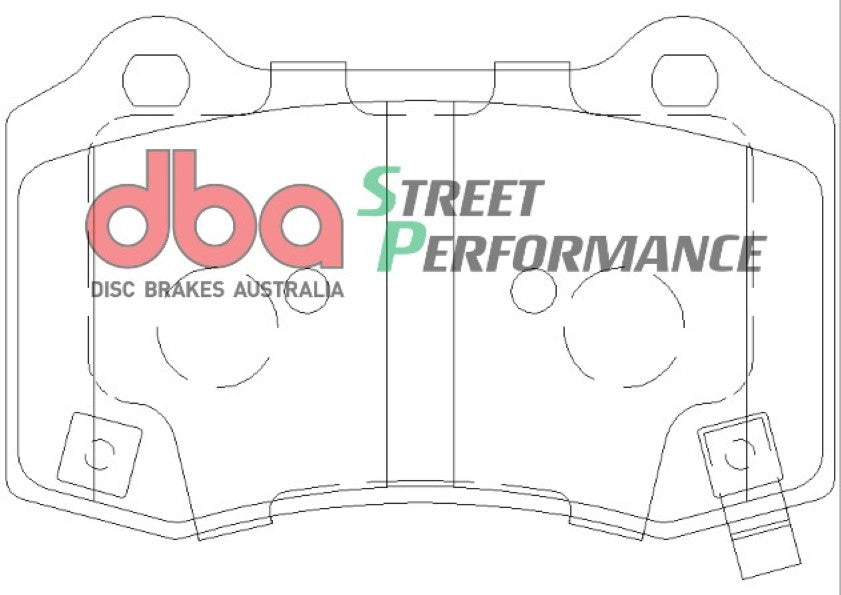 Ford XR/ Holden SS Redline / Chrysler 300C SRT8 SP PERFORMANCE R DBA Brake Pad