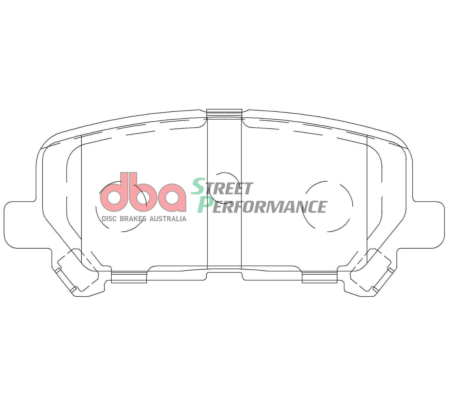 Holden Colorado 7 / ISUZU MUX 12- SP PERFORMANCE Rear DBA Brake Pad