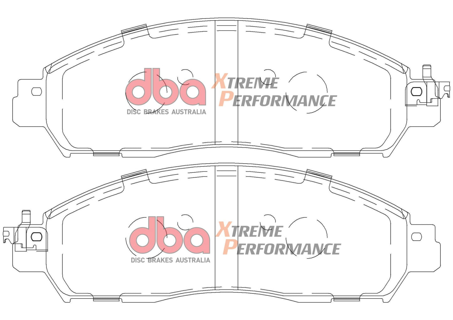 Nissan NP 300 5/ 15- XP PERFORMANCE Front DBA Brake Pad