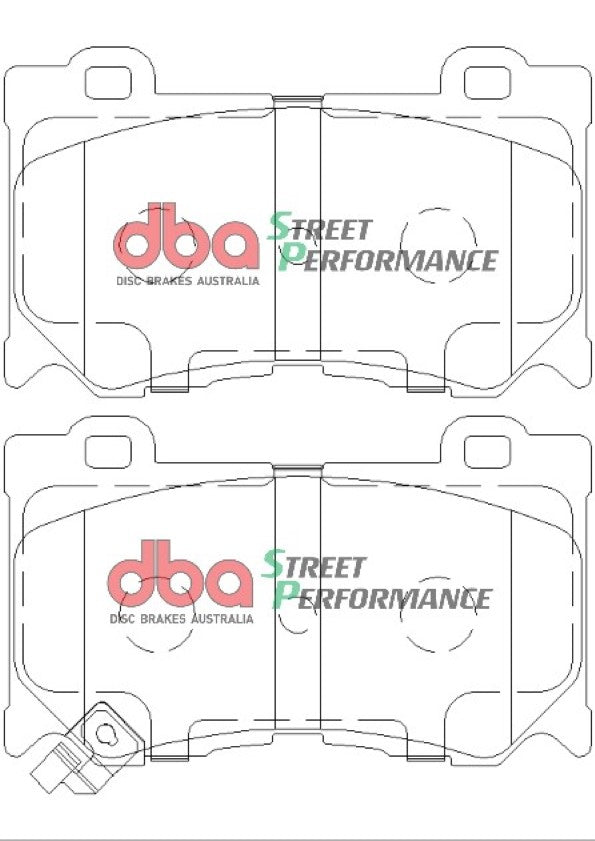 Nissan 370Z, Akebono Caliper SP PERFORMANCE Front DBA Brake Pad