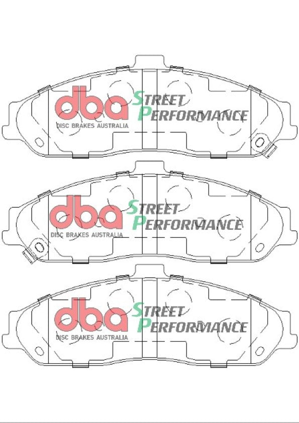 Ford Australia Territory SX/SY 07-11 DBA SP PERFORMANCE Front Brake Pad