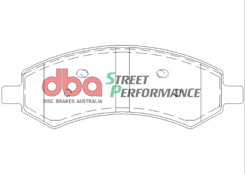 Dodge Dakota / Ram SP PERFORMANCE Front DBA Brake Pad