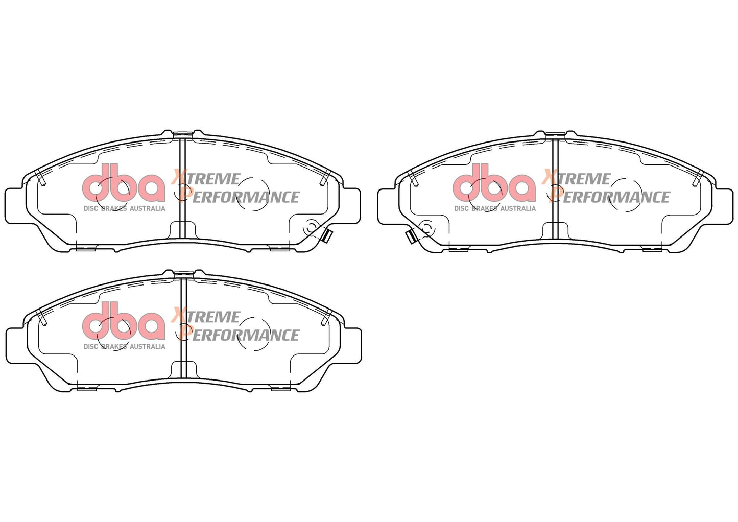 GMC Acadia / Holden Acadia 18- XP PERFORMANCE Front DBA Brake Pad