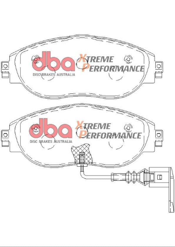 Golf VII, SKODA RS MY16 XP PERFORMANCE Front DBA Brake Pad