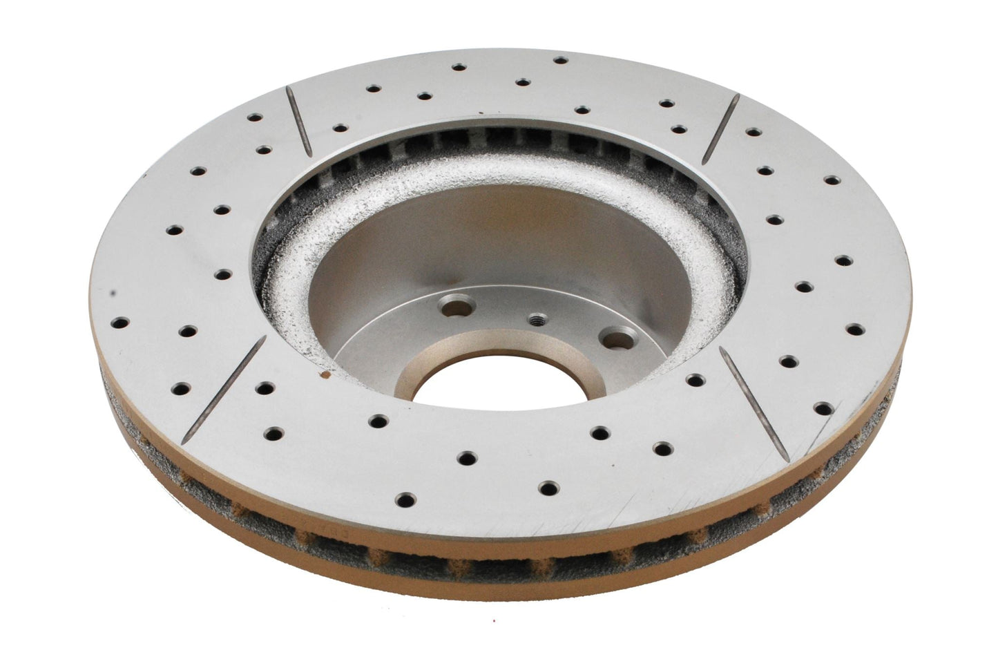 Holden VT-VZ 97-07 Street Gold Cross-drilled slotted KP F DBA Disc Brake Rotors