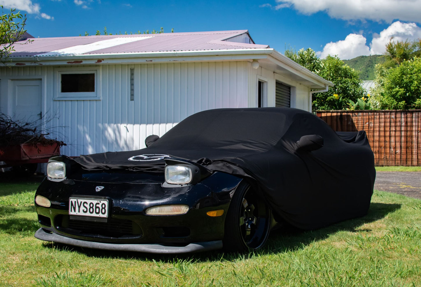 Mazda Rx7 FD3S Custom-Fit Indoor Car Cover - Boosted Kiwi