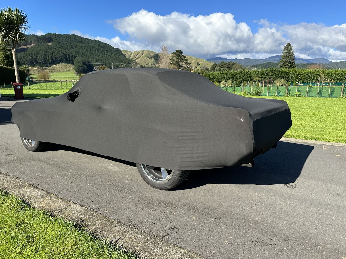 Ford Mustang First Generation (1965 - 1973) Custom Fit Indoor Car Cover - Boosted Kiwi