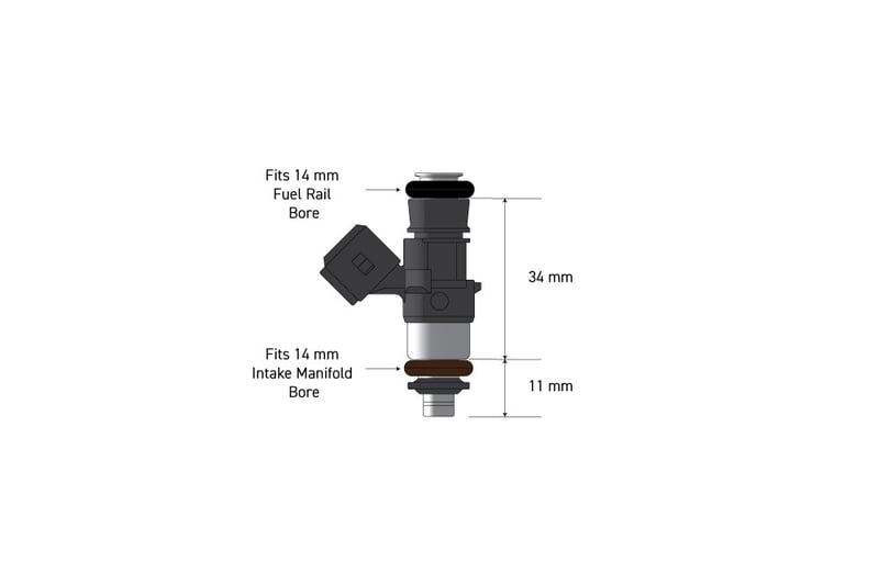 Bosch 1462cc injectors - Flowmatched set of 6 (0280158333) - HT-080106