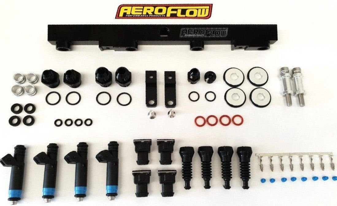 Nissan SR20 S13 1000CC Fuel Rail Kit Aeroflow x Bosch