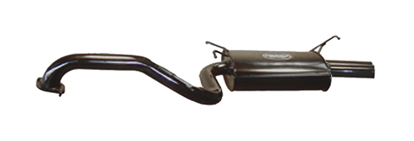 Redback Sports Rear Muffler to suit Ford Falcon BA BF Sedan XR6 2 1/2" Catback dual outlet rear