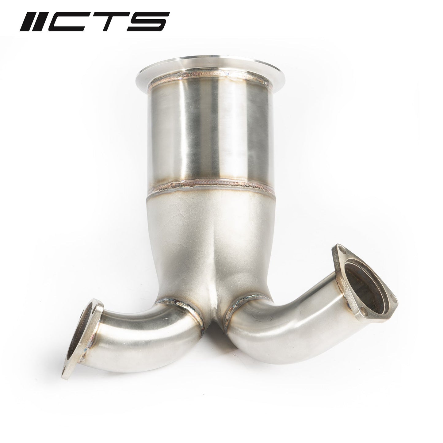 CTS High Flow Catted Downpipe - Audi S4 S5 B9 3.0T