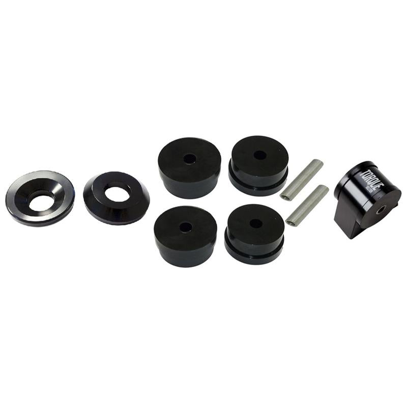 Torque Solution Side / Rear Mount Inserts & Billet Front Engine Mount Combo: Mitsubishi Evolution X 2008-2014