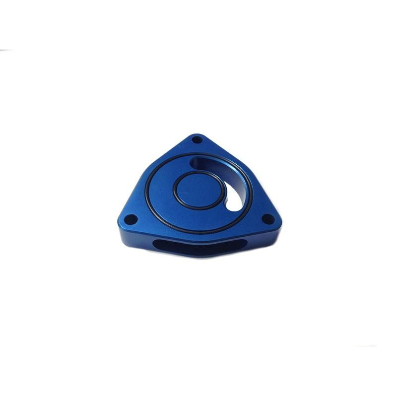 Torque Solution Blow Off BOV Sound Plate (Blue): Dodge Neon SRT-4 03-05