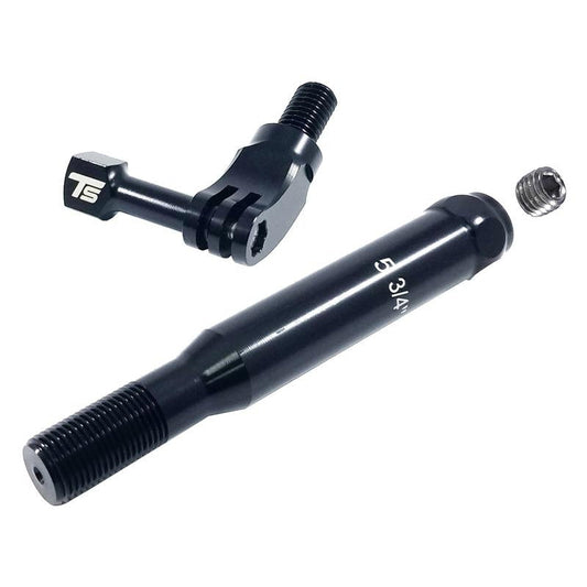 Torque Solution Billet Front Go Pro Mount (Black): Subaru WRX / STI 2015+