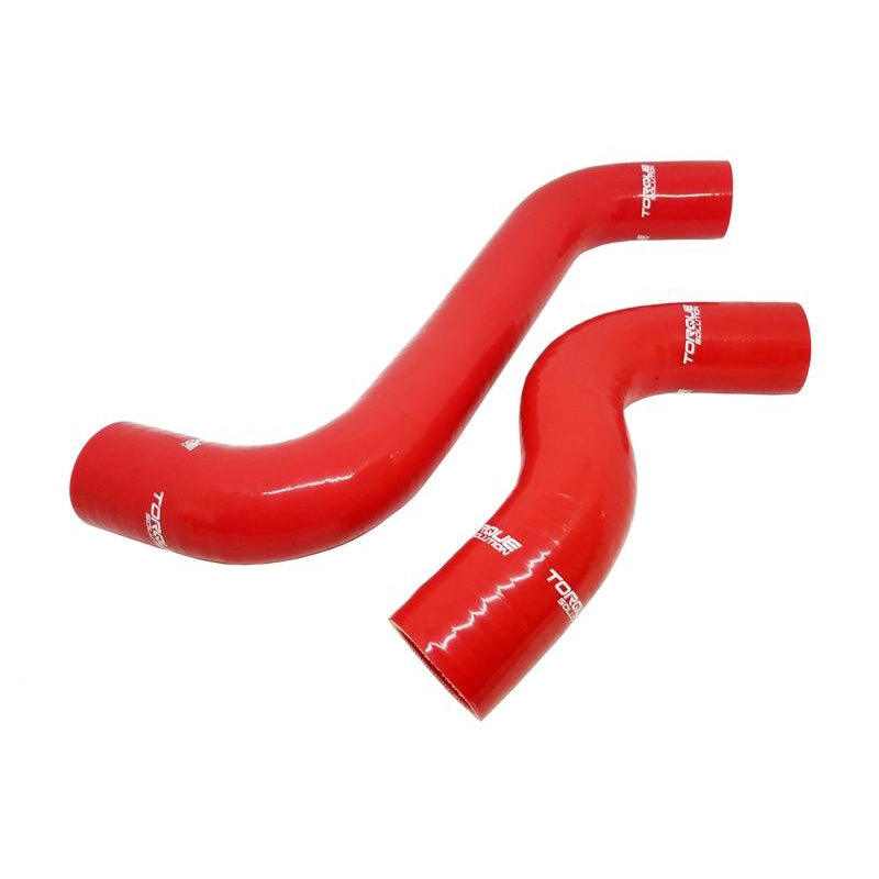 Torque Solution Silicone Radiator Hose Kit (Red): Subaru WRX 2015+ / Forester XT 2014+